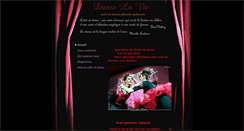 Desktop Screenshot of danselavie.com